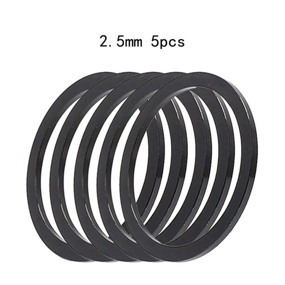 DEYISI 5pcs Aluminium Alloy Cassette Flywheel Hub Spacer Bicycle Bottom Bracket Gaskets