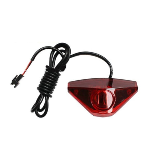 DEYISI 6-80V LED Electric Bike Scooter Rear Tail Safety Light Ebike Brake Lamp