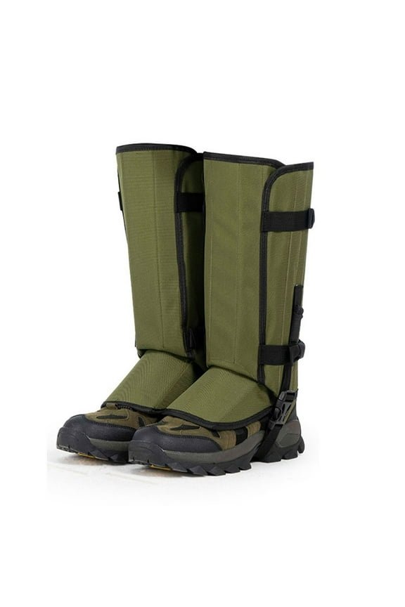 Adjustable Waterproof Leg Gaiters For Cold Weather Hiking And Climbing