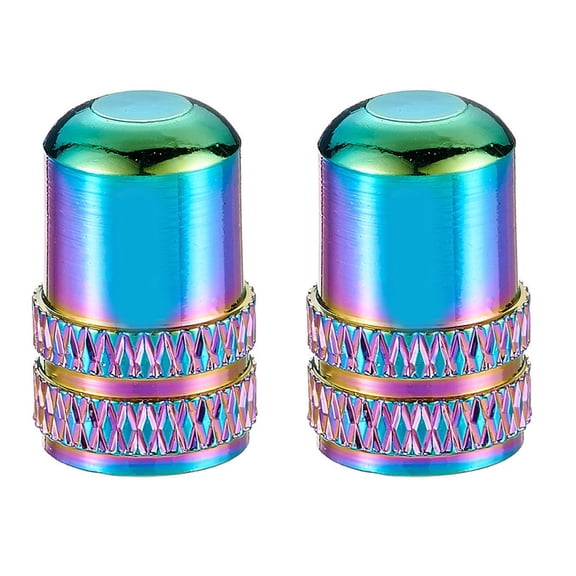 DEYISI Bicycle aluminum alloy for-Schrader Valves anode gas cap tire dust cover