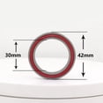 thumbnail image 1 of DEYISI Bike Bicycle Bottom Bracket Bearing 6806-RS（61806）Ceramic Ball Bearing 30x42x7mm, 1 of 6