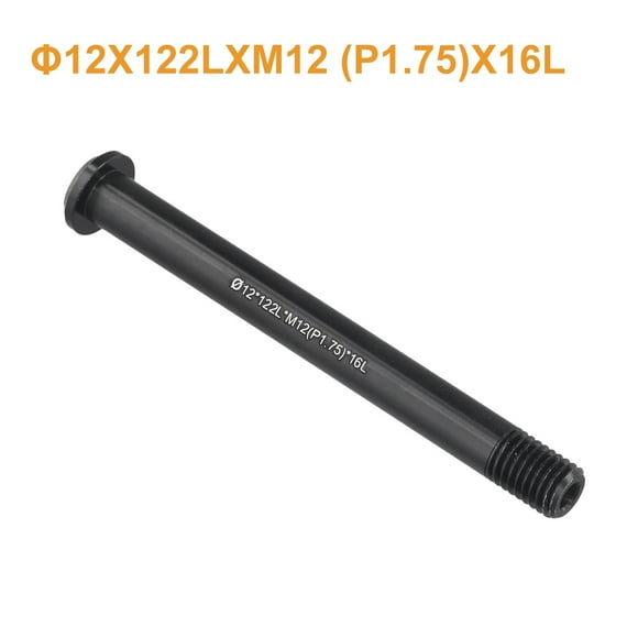 DEYISI Bike Bicycle Replacement Front/Rear Thru Axle 12/15mm 122-181L P1.5/P1.75