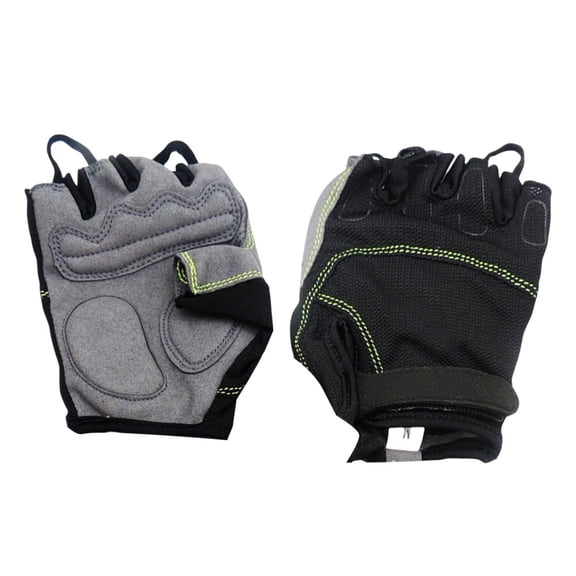 DEYISI Cycling Anti-Slip Gloves Men Women Half Finger Gloves Breathable Anti-Shock