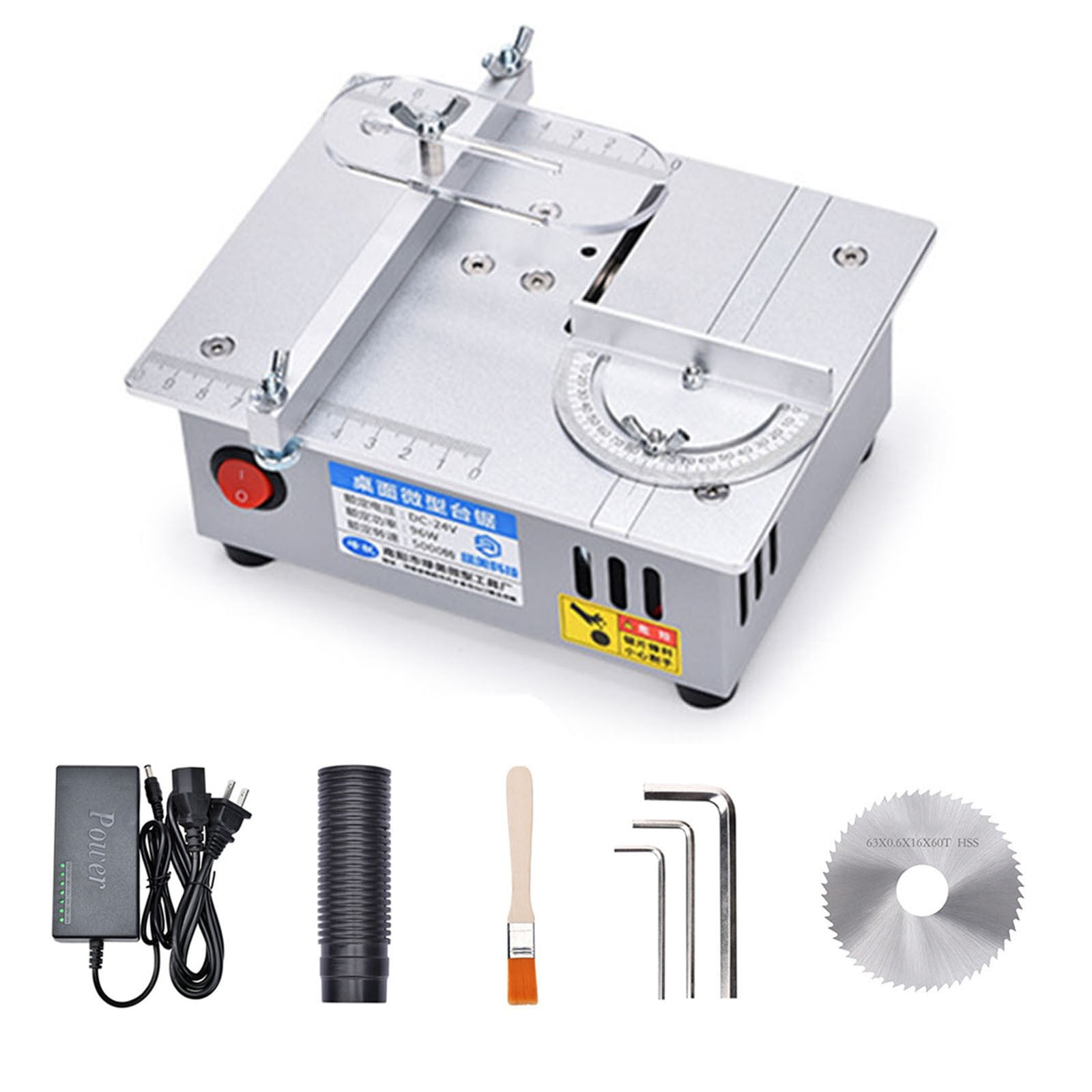 DEYISI Mi ni Table Saw Electric Small Bench Saws Desktop Saw DIY PCB ...