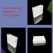 DEYISI Quartz cuvette suitable for 751/722 Spectrophotometer, optical path 10mm-50mm