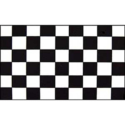Black and White Checkered 3'x5' Polyester Racing Flag