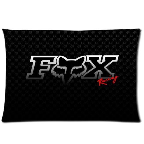 DEYOU Fox Racing Pillowcase Pillow Case Cover Two Sides Printing Size 20x30 inch