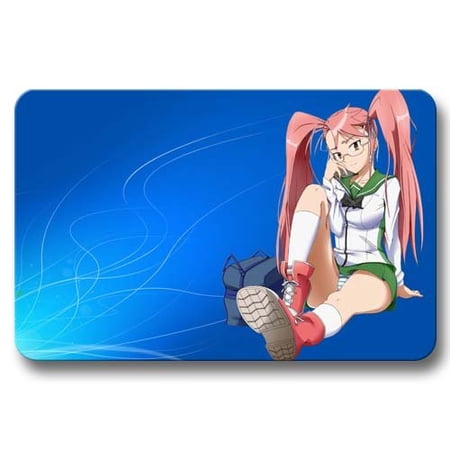 DEYOU High School of the Dead Doormat Outdoor Indoor Floor Mats Non-Slip Bathroom Mats Size 18x30 Inch