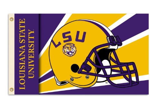 LSU Tigers Eye Flag – Officially Licensed 3x5 Foot Polyester Flag - View #6