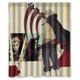 DEYOU Naruto Hidan Shower Curtain Polyester Fabric Bathroom Shower