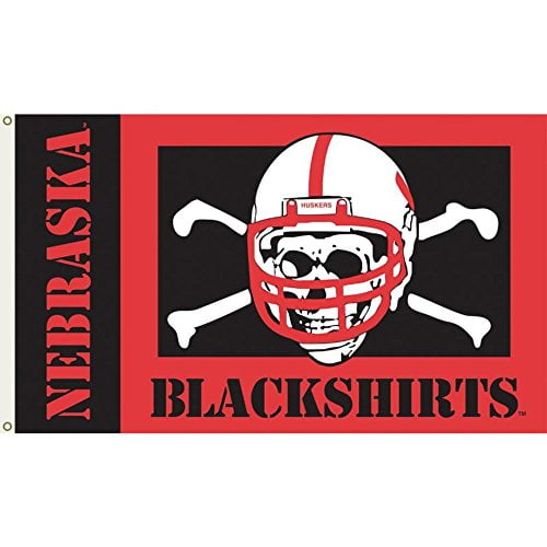 DEYOU Nebraska (Blackshirts) Flag 3x5 Feet Banner Flag