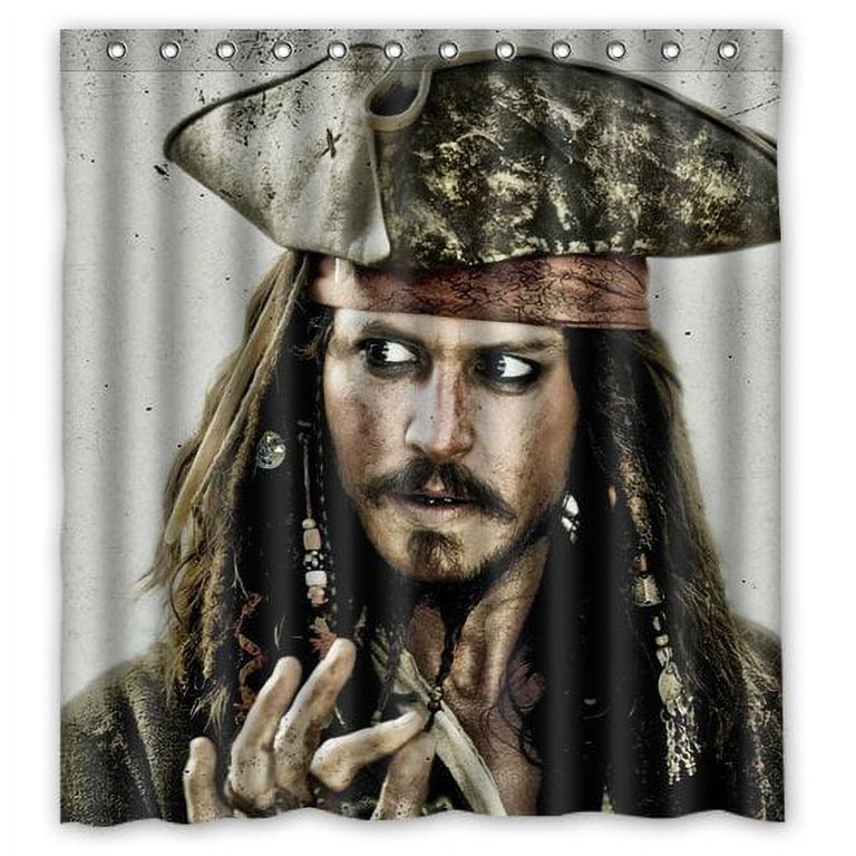 バス・洗面所用品 ShowerCurtain GDG Original Pirates Movie バス・洗面所用品 ShowerCurtain GDG Original Pirates Movie