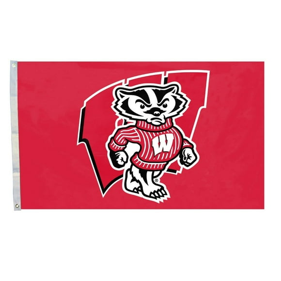 DEYOU Wisconsin Badgers Flag 3x5 Feet Banner Flag