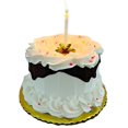 thumbnail image 1 of DEZICAKES Fake Birthday Cake w/ Candle Holder Fake Food Decoration, 1 of 8