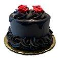 thumbnail image 1 of DEZICAKES Fake Cake Black & Red Cake Halloween Cake- fake food decoration, food prop staging Dezicakes, 1 of 8
