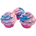 thumbnail image 1 of DEZICAKES Fake Cupcakes Cotton Candy Cupcakes  Set of 3 Cupcakes for Prop Decoration by Dezicakes, 1 of 8