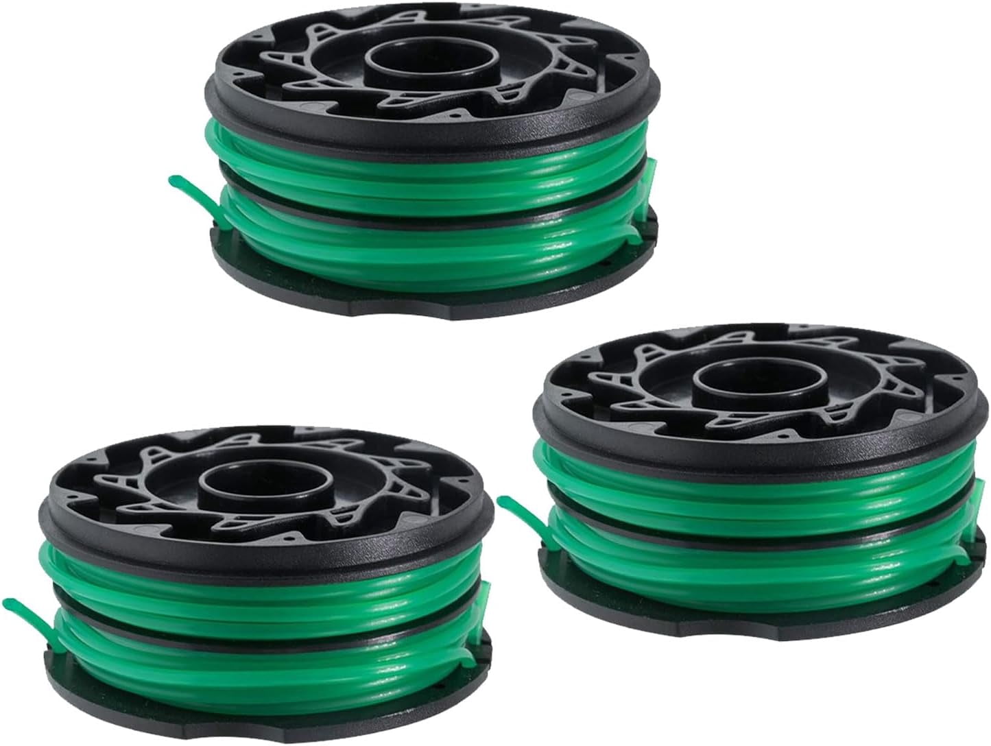 Ersatz-Spule DF-080 Für Black & Decker Rasentrimmer GH1000, GH1100, GH2000 – 9 M Doppelfaden