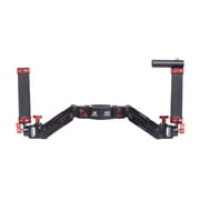 DF DIGITALFOTO ARES Z Gimbal Spring Dual Handle Flexiable Damping Detachable Dual Grip Gimbal Handle for Crane 2 Ronin S FeiyuTech AK20004000 Moza Air Cross 3 Gimbal Accessory
