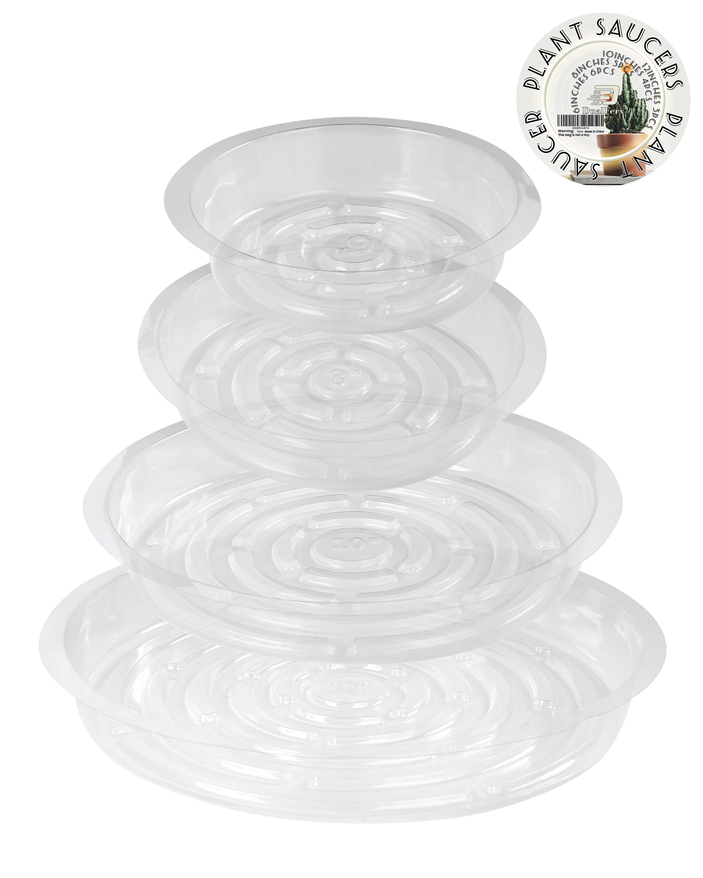 2 Pcs House Plants Plant Saucers Drainage Tray Plants Drip Trays Flower