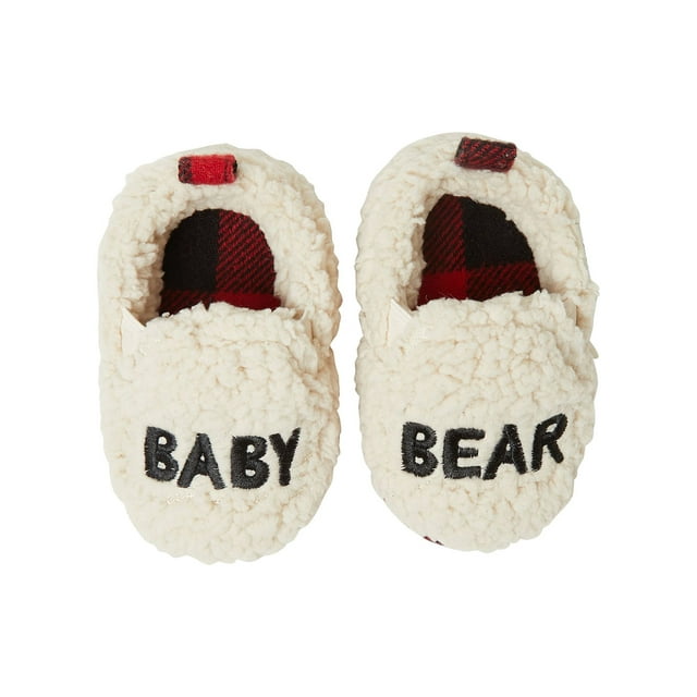 DF by Dearfoams Baby Bear Closed Back slippers