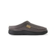 thumbnail image 1 of DF by Dearfoams Men's Seth Microsuede Moc Toe Clog Slippers, 1 of 5