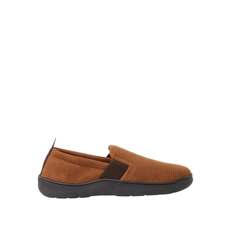 DF by Dearfoams Mens Perferated Aline Slippers Walmart