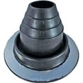  DF102B Round Black EPDM Flexible Pipe Flashing, Roof Jack, Pipe