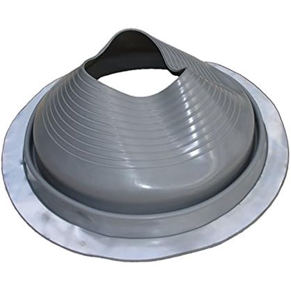 DF108G 7" to 13" Round EPDM Grey Roof Boot (1-Pack)$$Tools & Hardware Other