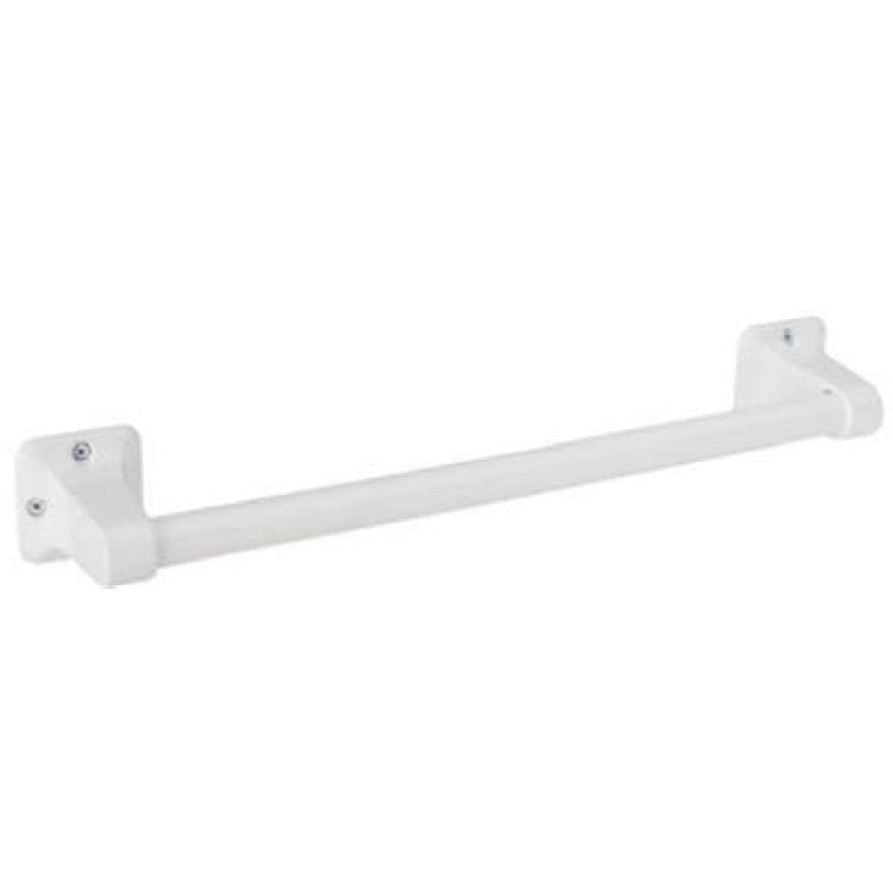 DF524W White Residential Grab Bar - 24 in.