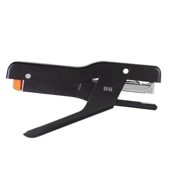 DFAE Paper staplers, Heavy Duty All Metal 45 Sheet Plier Stapler, 210 Stapler Capacity, Full-Strip, Black