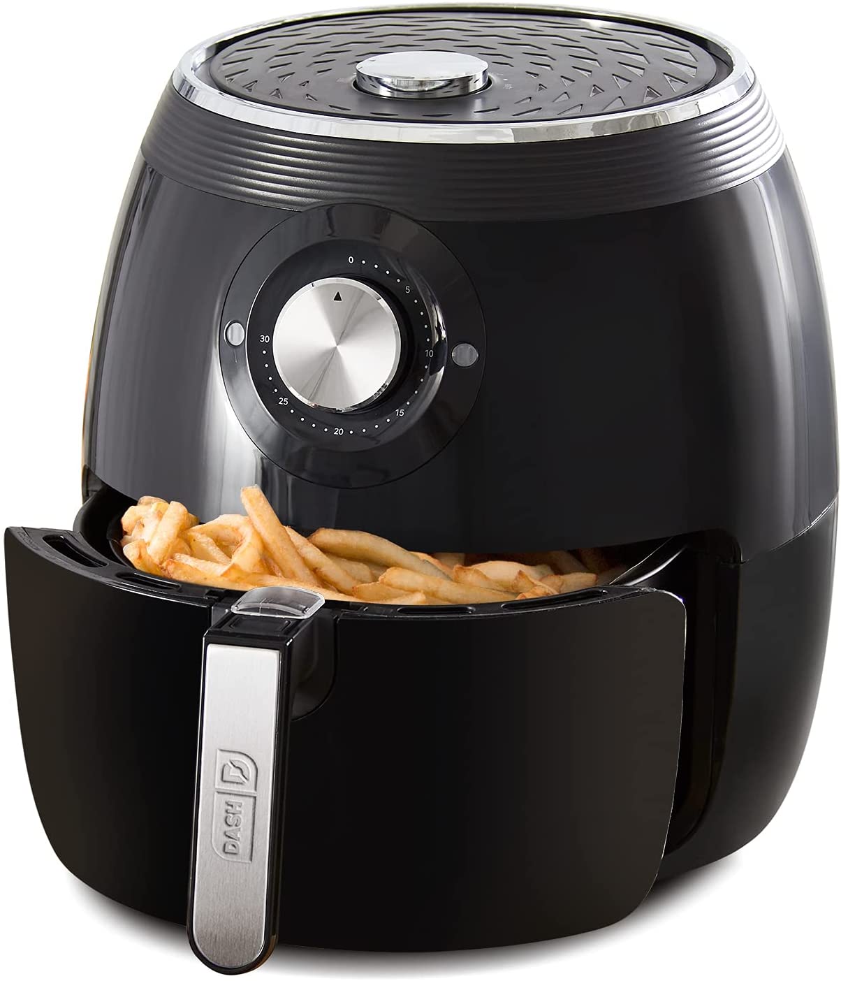 DFAF455GBAQ01 Deluxe Electric Air Fryer + Oven Cooker, 6 Quart, 6 qt
