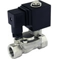 thumbnail image 1 of DFD 1/2" NPT Normally Open Stainless Steel 110v DC Solenoid Valve Viton 113 p..., 1 of 2
