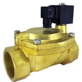 thumbnail image 1 of DFD 2" NPT Normally Open Brass 24v AC Solenoid Valve NBR 113 psi Pressure Wat..., 1 of 2