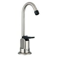 thumbnail image 1 of DFDF350SN Satin Nickel J-Spout Drinking Fountain Faucet with Lever Handle Nickel, 1 of 1
