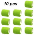 thumbnail image 1 of DFDIEJZ Colorful  Durable  and Flexible Pack of 10 Self Adhesive Elastic Bandage Wrap Tape - Provides Warmth  Comfort  and Protection - Knee  Finger  Ankle  and Palm Support - Ideal Elast, 1 of 7