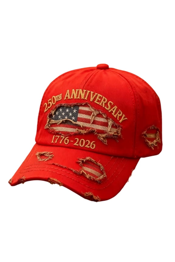 250th Anniversary Old Cowboy Patriotic Baseball Cap Commemorative Adjustable Hat for Outdoor Enthusiasts C 20