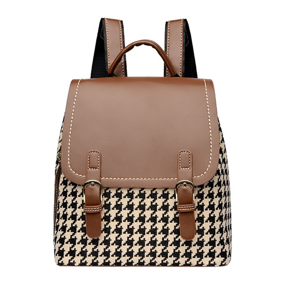 DFEK Compact Travel Backpack For Outdoor Sports Hiking Daypack With Multiple Pockets For Everyday Use And Adventure Trips Brown