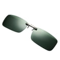 thumbnail image 1 of DFEK Detachable Night Driving Glasses with Polarized On and Flip Up Metal Frame for Enhanced Green, 1 of 4