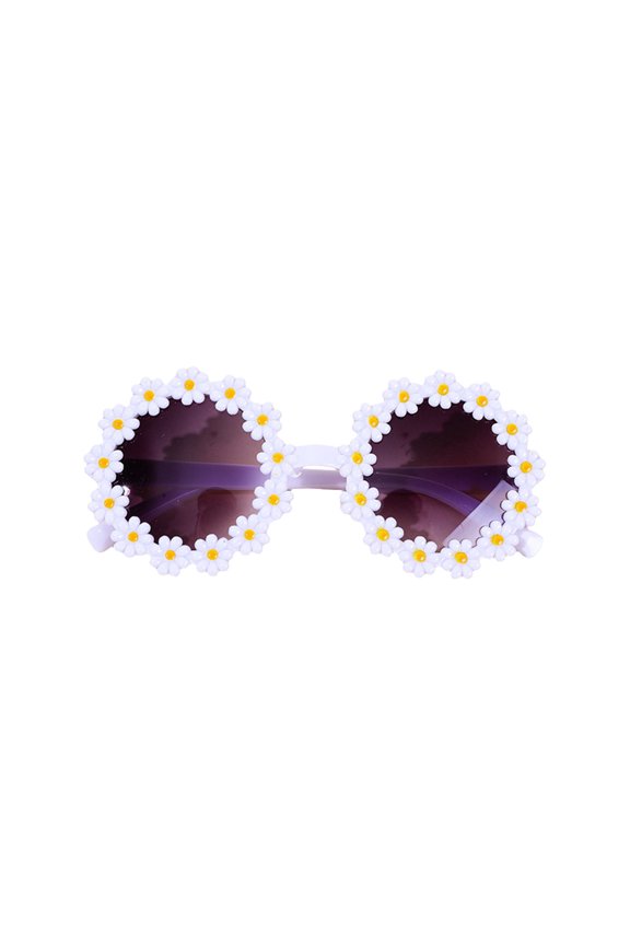 Fashionable Pet Circular Role Playing Glasses Photo Props for Cats and Dogs C