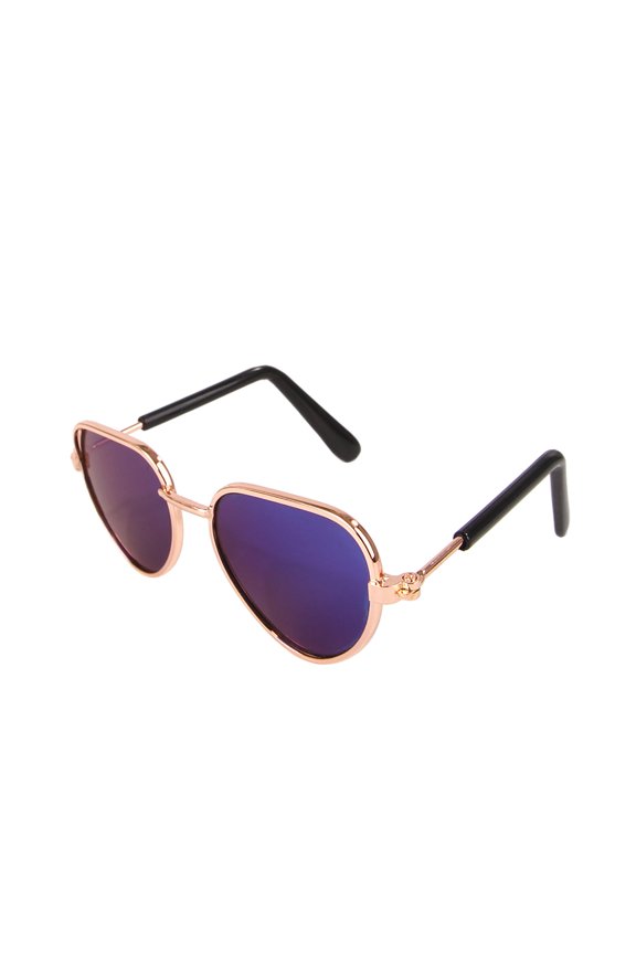 Fashionable Pet Glasses for Dogs and Cats Protective Puppy Eye Wear Fashionable Pet Jewelry Accessories Blue