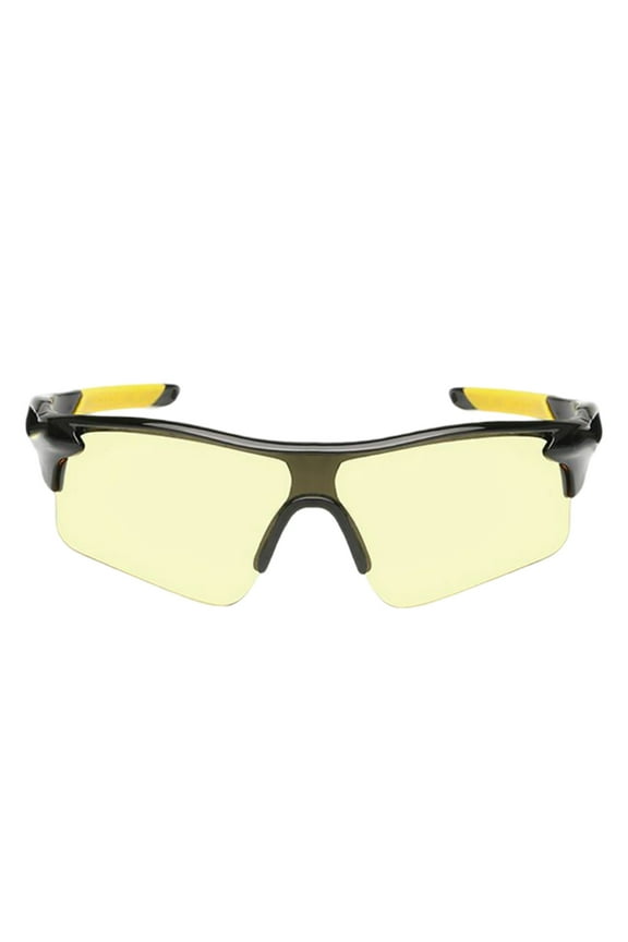 High Definition Polarized Night Driving Glasses Reduce Glare Eye Strain for Men and Women Yellow