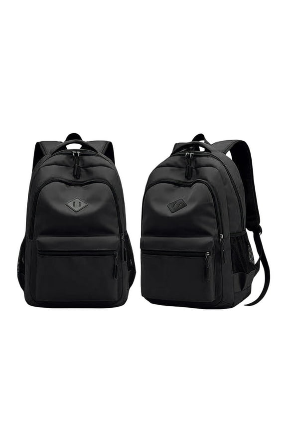 Multipurpose Large Capacity Backpack for Students and with Multiple Organizational Compartments Black