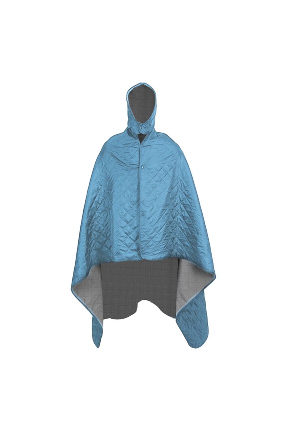 Outdoor Camping Blanket For Cold Weather Sports Beach Picnics Stadium Events And Travel Lightweight Portable Warmth Light Blue 200X140cm