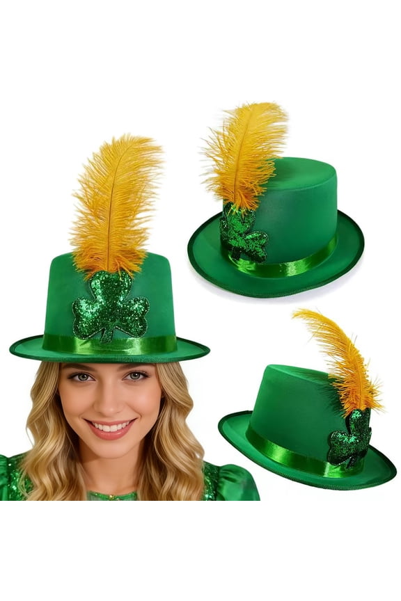 St Patrick's Day Irish Celebration Bucket Hat for Themed Festive Parties and Events Green One Size