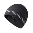 thumbnail image 1 of DFEK Unisex Winter Knit Hat for Outdoor Activities with Ear and Thermal Insulation Dark Gray One Size, 1 of 3