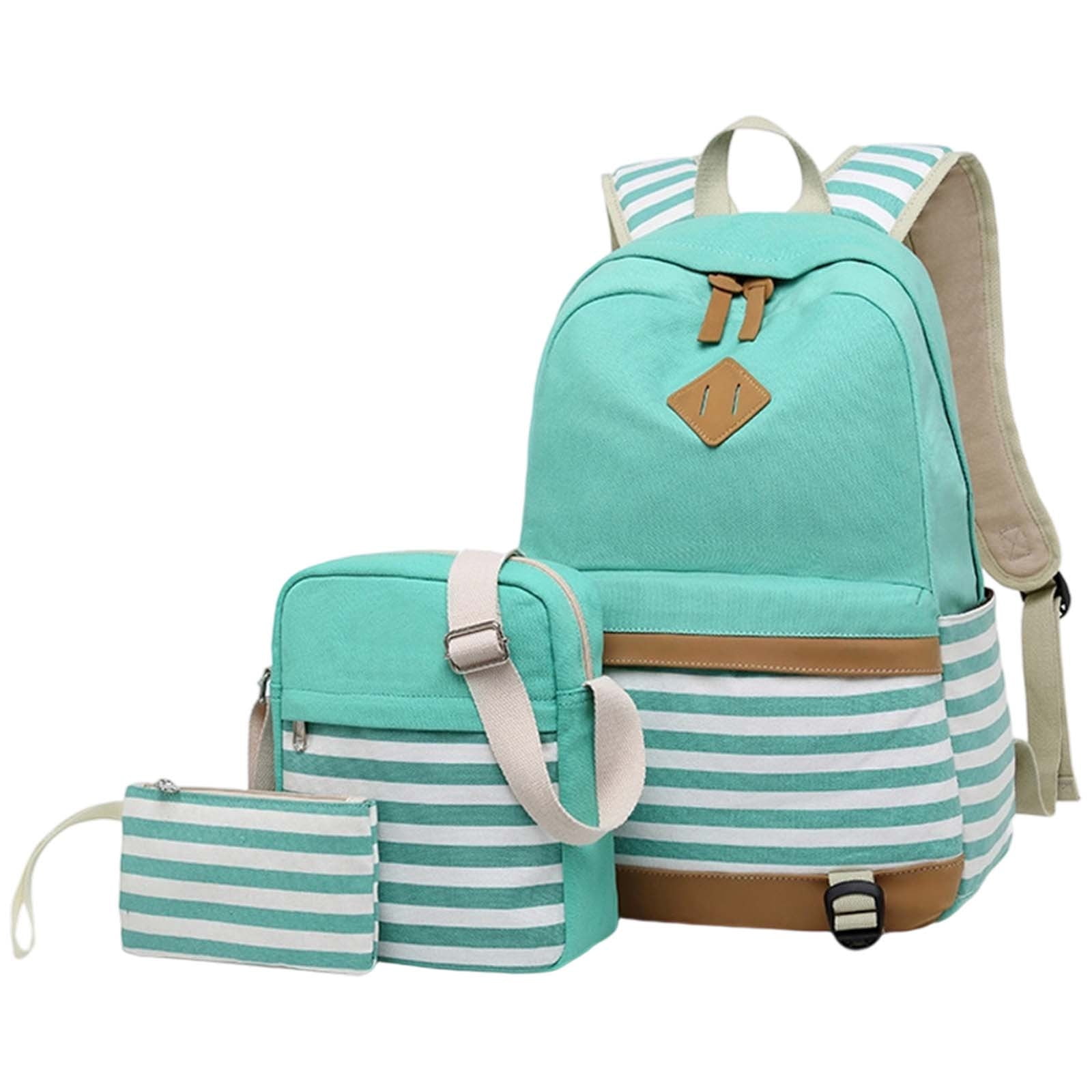 DFEK Versatile Student Backpack Set with Lunch Bag and Pencil for ...