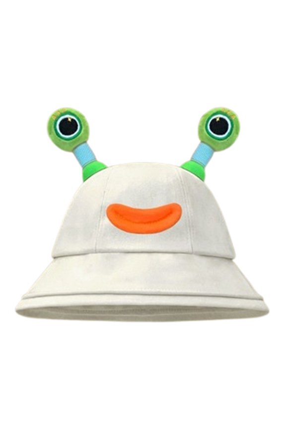 Whimsical Sun Hat For Outdoor Summer Beach Activities With UPF 50 Wide Brim And Adjustable Strap Beige One Size