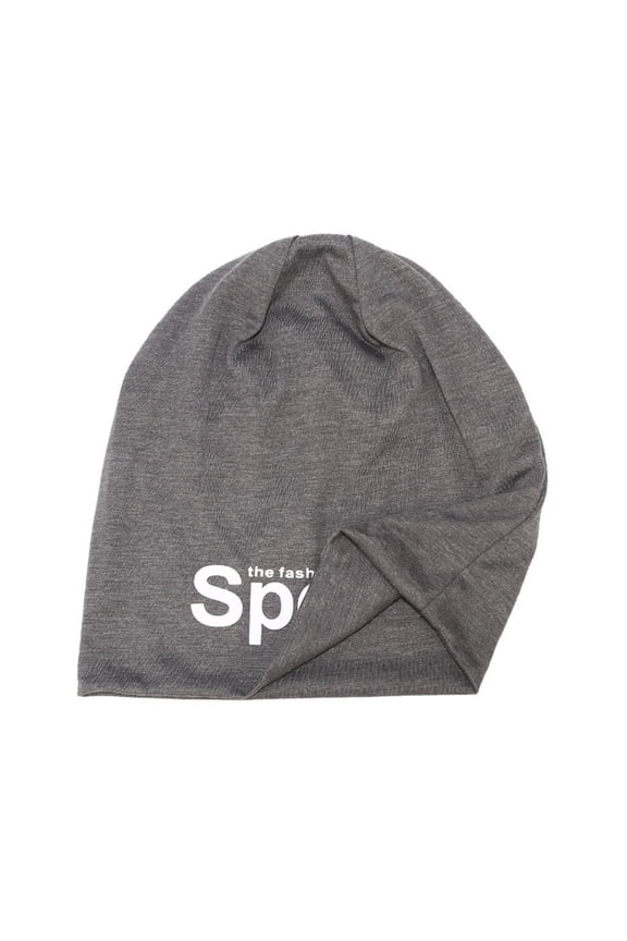 Winter Thermal Style Headgear with Soft Pile for Men and Women Comfortable Ear Cap Dark Gray M