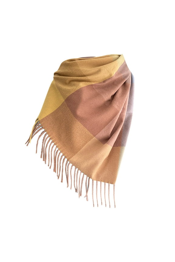 Women's Classic Winter Scarf Soft Warm Large Shawl Wrap Blanket for Fall and Cold Weather G One Size