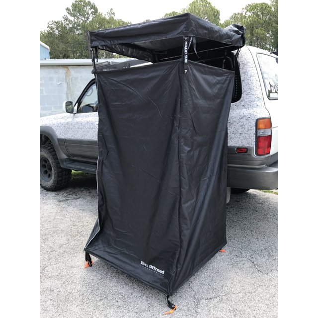DFG Offroad Black Edition Overland Shower Tent Instant Utility